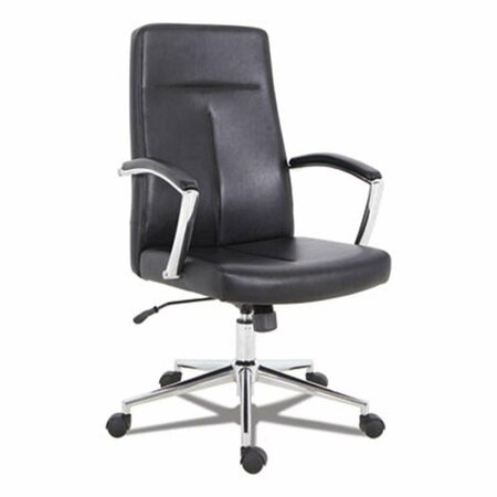 KD VESTIDOR 40.12 x 25.39 x 26.06 in. Leather Task Chair, Black KD3742952